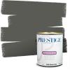 imagePRESTIGE Interior Paint and Primer in One Silver Mist Satin 1 GallonBlack Bean