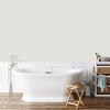 imagePRESTIGE Interior Paint and Primer in One Silver Mist Satin 1 GallonDove Gray