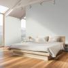 imagePRESTIGE Interior Paint and Primer in One Silver Mist Satin 1 GallonDove Gray