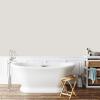 imagePRESTIGE Interior Paint and Primer in One Silver Mist Satin 1 GallonOpal Silk
