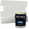 imagePRESTIGE Interior Paint and Primer in One Silver Mist Satin 1 GallonSmooth