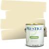 imagePRESTIGE Interior Paint and Primer in One Sun Bird SemiGloss 1 GallonYellow Curtains