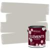 imagePRESTIGE Paints Elements Interior Paint and Primer in One Flat 1 Gallon WhiteCape Gray