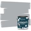 imagePRESTIGE Paints Elements Interior Paint and Primer in One Flat 1 Gallon WhiteGray Flannel