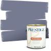 imagePRESTIGE Paints Exterior Paint and Primer In One 1Gallon Flat Comparable Match of Sherwin Williams Blue MosqueSW6543PCM