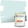 imagePRESTIGE Paints Exterior Paint and Primer In One 1Gallon Flat Comparable Match of Sherwin Williams Blue MosqueSW6763PCM