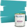 imagePRESTIGE Paints Exterior Paint and Primer In One 1Gallon Flat Comparable Match of Sherwin Williams Blue MosqueSW6767PCM