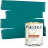 imagePRESTIGE Paints Exterior Paint and Primer In One 1Gallon Flat Comparable Match of Sherwin Williams Blue MosqueSW6769PCM