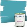 imagePRESTIGE Paints Exterior Paint and Primer In One 1Gallon Flat Comparable Match of Sherwin Williams Blue MosqueSW6774PCM