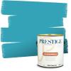 imagePRESTIGE Paints Exterior Paint and Primer In One 1Gallon Flat Comparable Match of Sherwin Williams Blue MosqueSW6781PCM