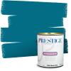 imagePRESTIGE Paints Exterior Paint and Primer In One 1Gallon Flat Comparable Match of Sherwin Williams Blue MosqueSW6783PCM