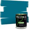 imagePRESTIGE Paints Exterior Paint and Primer In One 1Gallon Flat Comparable Match of Sherwin Williams Blue MosqueSW6783PCM