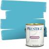 imagePRESTIGE Paints Exterior Paint and Primer In One 1Gallon Flat Comparable Match of Sherwin Williams Blue MosqueSW6787PCM