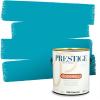 imagePRESTIGE Paints Exterior Paint and Primer In One 1Gallon Flat Comparable Match of Sherwin Williams Blue MosqueSW6788PCM