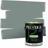 imagePRESTIGE Paints Exterior Paint and Primer In One 1Gallon Flat Comparable Match of Sherwin Williams Bohemian BlackSW6214PCM