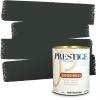 imagePRESTIGE Paints Exterior Paint and Primer In One 1Gallon Flat Comparable Match of Sherwin Williams Bohemian BlackSW6216PCM