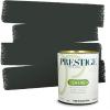 imagePRESTIGE Paints Exterior Paint and Primer In One 1Gallon Flat Comparable Match of Sherwin Williams Bohemian BlackSW6216PCM