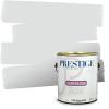 imagePRESTIGE Paints Exterior Paint and Primer In One 1Gallon Flat Comparable Match of Sherwin Williams Bohemian BlackSW6231PCM