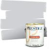 imagePRESTIGE Paints Exterior Paint and Primer In One 1Gallon Flat Comparable Match of Sherwin Williams Bohemian BlackSW6232PCM