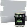 imagePRESTIGE Paints Exterior Paint and Primer In One 1Gallon Flat Comparable Match of Sherwin Williams Bohemian BlackSW6233PCM