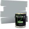 imagePRESTIGE Paints Exterior Paint and Primer In One 1Gallon Flat Comparable Match of Sherwin Williams Bohemian BlackSW6234PCM