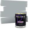 imagePRESTIGE Paints Exterior Paint and Primer In One 1Gallon Flat Comparable Match of Sherwin Williams Bohemian BlackSW6234PCM