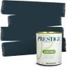 imagePRESTIGE Paints Exterior Paint and Primer In One 1Gallon Flat Comparable Match of Sherwin Williams Bohemian BlackSW6237PCM