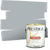 imagePRESTIGE Paints Exterior Paint and Primer In One 1Gallon Flat Comparable Match of Sherwin Williams Bohemian BlackSW6248PCM