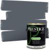 imagePRESTIGE Paints Exterior Paint and Primer In One 1Gallon Flat Comparable Match of Sherwin Williams Bohemian BlackSW6251PCM