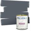 imagePRESTIGE Paints Exterior Paint and Primer In One 1Gallon Flat Comparable Match of Sherwin Williams Bohemian BlackSW6251PCM
