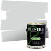 imagePRESTIGE Paints Exterior Paint and Primer In One 1Gallon Flat Comparable Match of Sherwin Williams Bohemian BlackSW6253PCM