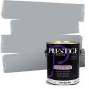 imagePRESTIGE Paints Exterior Paint and Primer In One 1Gallon Flat Comparable Match of Sherwin Williams Bohemian BlackSW6255PCM