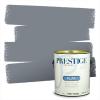 imagePRESTIGE Paints Exterior Paint and Primer In One 1Gallon Flat Comparable Match of Sherwin Williams Bohemian BlackSW6256PCM