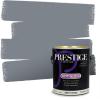 imagePRESTIGE Paints Exterior Paint and Primer In One 1Gallon Flat Comparable Match of Sherwin Williams Bohemian BlackSW6256PCM