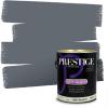 imagePRESTIGE Paints Exterior Paint and Primer In One 1Gallon Flat Comparable Match of Sherwin Williams Bohemian BlackSW6257PCM