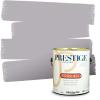imagePRESTIGE Paints Exterior Paint and Primer In One 1Gallon Flat Comparable Match of Sherwin Williams Bohemian BlackSW6261PCM
