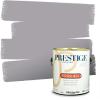 imagePRESTIGE Paints Exterior Paint and Primer In One 1Gallon Flat Comparable Match of Sherwin Williams Bohemian BlackSW6262PCM