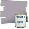 imagePRESTIGE Paints Exterior Paint and Primer In One 1Gallon Flat Comparable Match of Sherwin Williams Bohemian BlackSW6262PCM