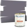imagePRESTIGE Paints Exterior Paint and Primer In One 1Gallon Flat Comparable Match of Sherwin Williams Bohemian BlackSW6264PCM