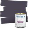 imagePRESTIGE Paints Exterior Paint and Primer In One 1Gallon Flat Comparable Match of Sherwin Williams Bohemian BlackSW6265PCM