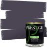 imagePRESTIGE Paints Exterior Paint and Primer In One 1Gallon Flat Comparable Match of Sherwin Williams Bohemian BlackSW6265PCM