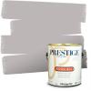 imagePRESTIGE Paints Exterior Paint and Primer In One 1Gallon Flat Comparable Match of Sherwin Williams Bohemian BlackSW6275PCM