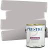 imagePRESTIGE Paints Exterior Paint and Primer In One 1Gallon Flat Comparable Match of Sherwin Williams Bohemian BlackSW6275PCM