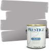 imagePRESTIGE Paints Exterior Paint and Primer In One 1Gallon Flat Comparable Match of Sherwin Williams Bohemian BlackSW6276PCM