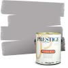imagePRESTIGE Paints Exterior Paint and Primer In One 1Gallon Flat Comparable Match of Sherwin Williams Bohemian BlackSW6276PCM