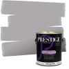imagePRESTIGE Paints Exterior Paint and Primer In One 1Gallon Flat Comparable Match of Sherwin Williams Bohemian BlackSW6276PCM