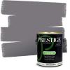 imagePRESTIGE Paints Exterior Paint and Primer In One 1Gallon Flat Comparable Match of Sherwin Williams Bohemian BlackSW6277PCM