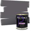 imagePRESTIGE Paints Exterior Paint and Primer In One 1Gallon Flat Comparable Match of Sherwin Williams Bohemian BlackSW6278PCM