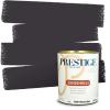 imagePRESTIGE Paints Exterior Paint and Primer In One 1Gallon Flat Comparable Match of Sherwin Williams Bohemian BlackSW6988PCM