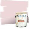 imagePRESTIGE Paints Exterior Paint and Primer In One 1Gallon Flat Comparable Match of Valspar Tulip PinkBarely Pink